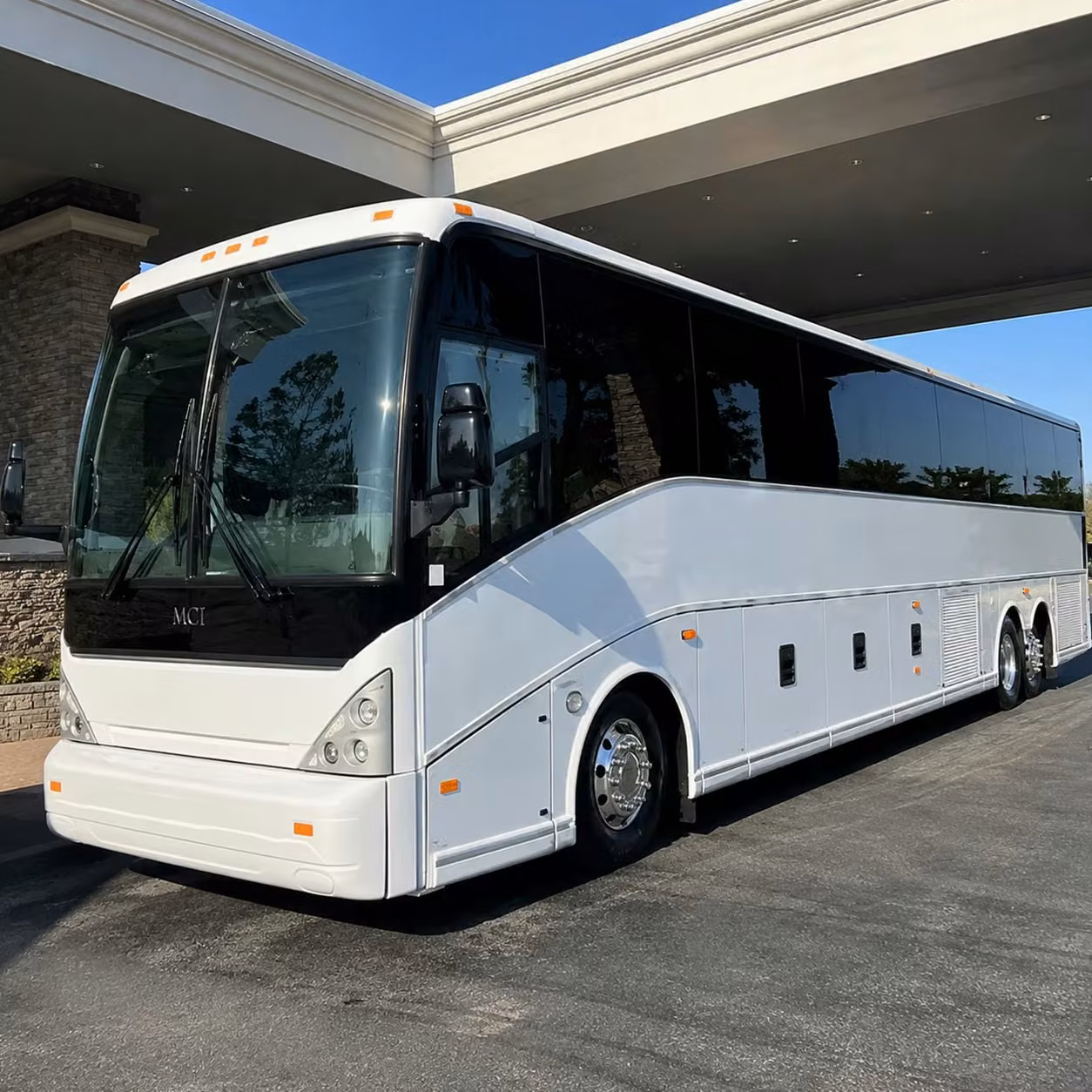 56 passenger charter bus