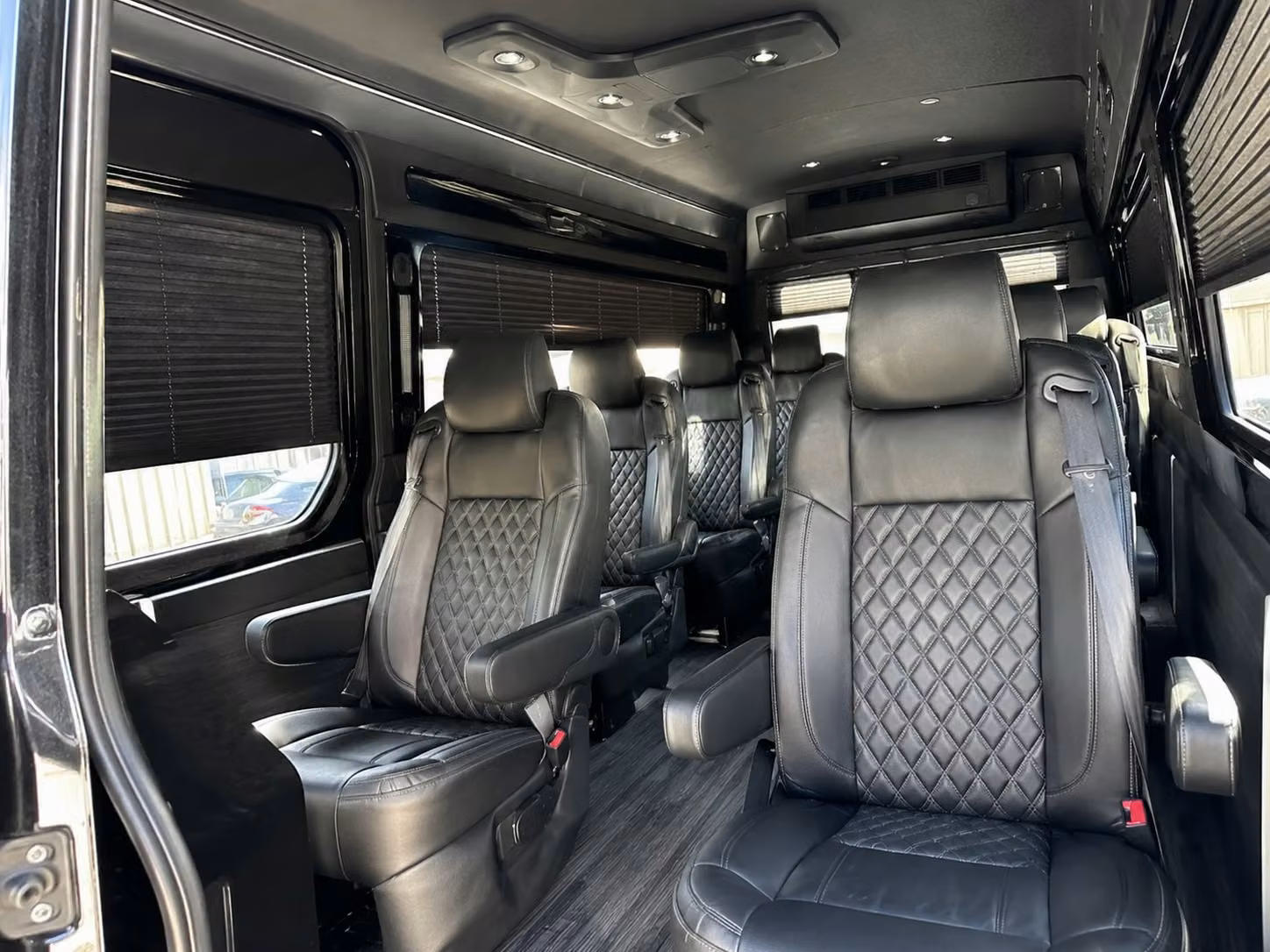 sprinter van with driver interior